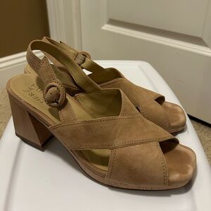 Naturalizer Renly Bamboo Tan Sandals